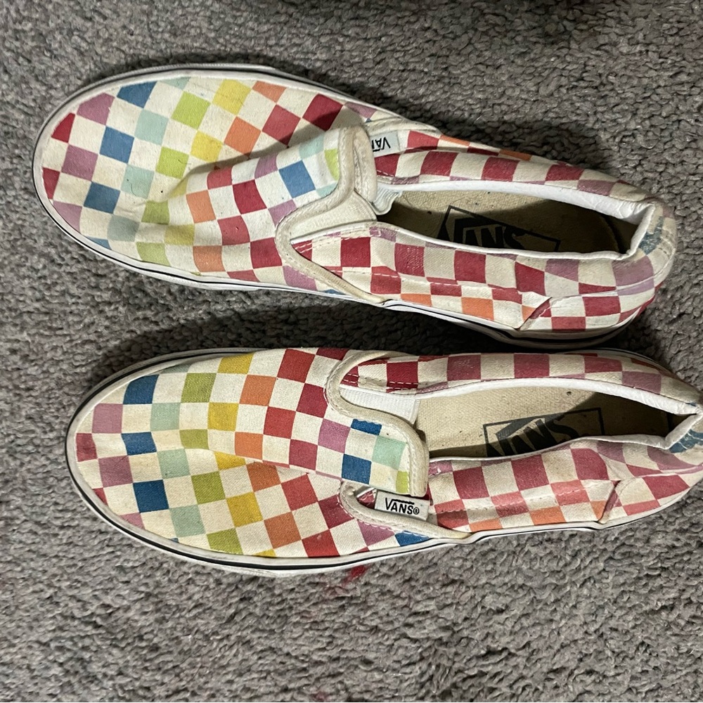 Checkered Vans
